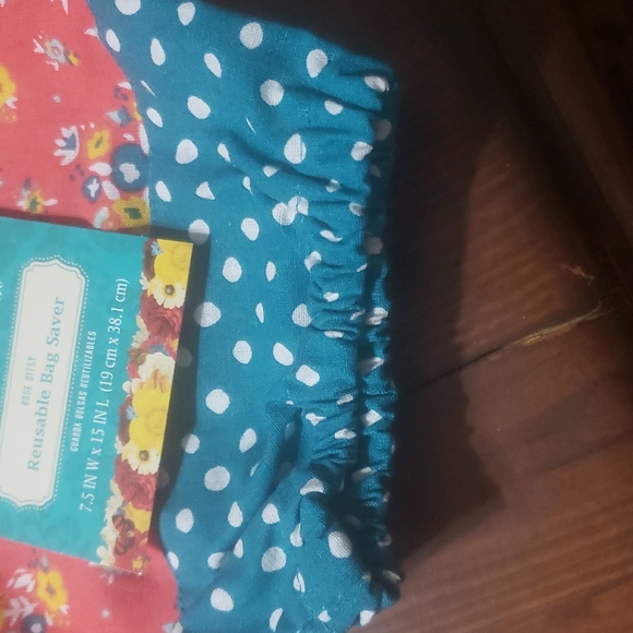 The Pioneer Woman reusable bag saver in Rose Ditsy  NWT!! - Picture 4 of 5